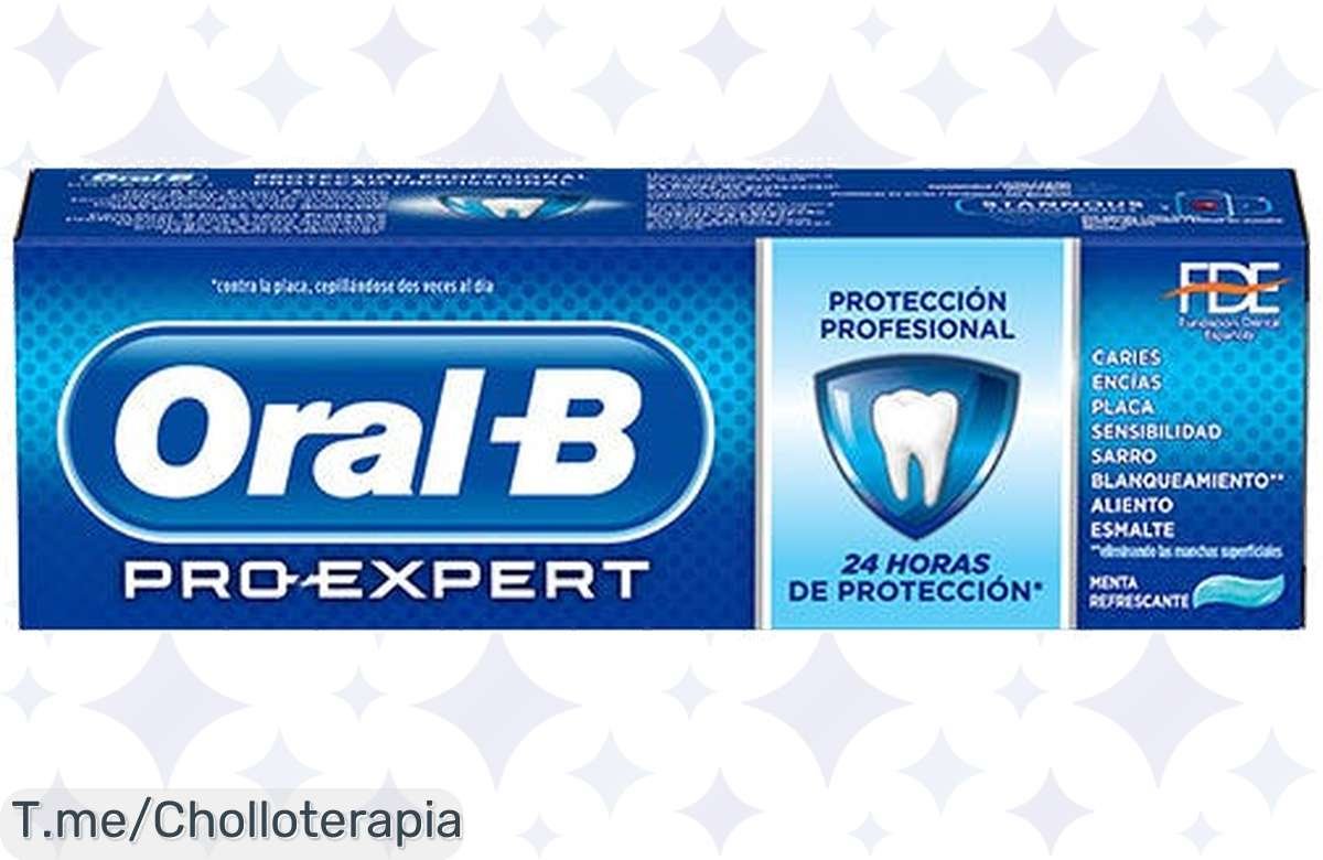 Transforma tu sonrisa hoy con la Pasta de Dientes Oral B ProExpert, ¡protege tu boca con un super chollo antiazúcar! Oferta increíble y limitada, ¡compra ahora y siente la diferencia!