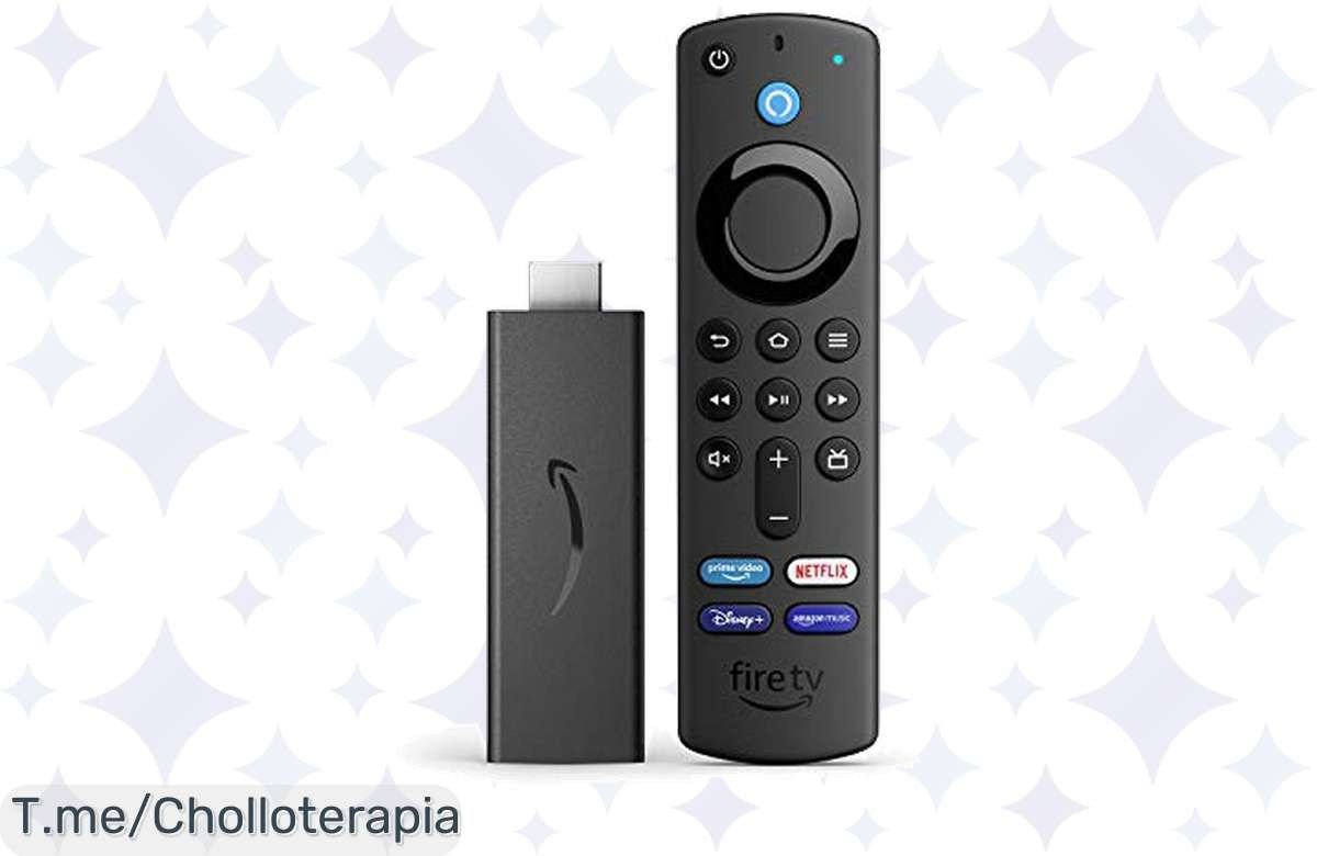 Transforma tu televisor en un centro de entretenimiento con el Fire TV Stick a un precio loco, controla todo con tu voz y disfruta del mejor streaming, ¡compra ya esta oferta única!