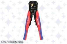 Transforma tu trabajo con WORKPRO: la crimpadora y pelacables automáticos que necesitas Aprovecha este ofertón y consigue resultados profesionales en casa, ¡compra ya antes de que se agoten!