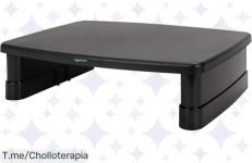 Transforma tu trabajo con el soporte ajustable para monitor de Amazon Basics: comodidad personalizable y escritorio ordenado ¡Oferta limitada, actúa ya y no te quedes sin el tuyo!