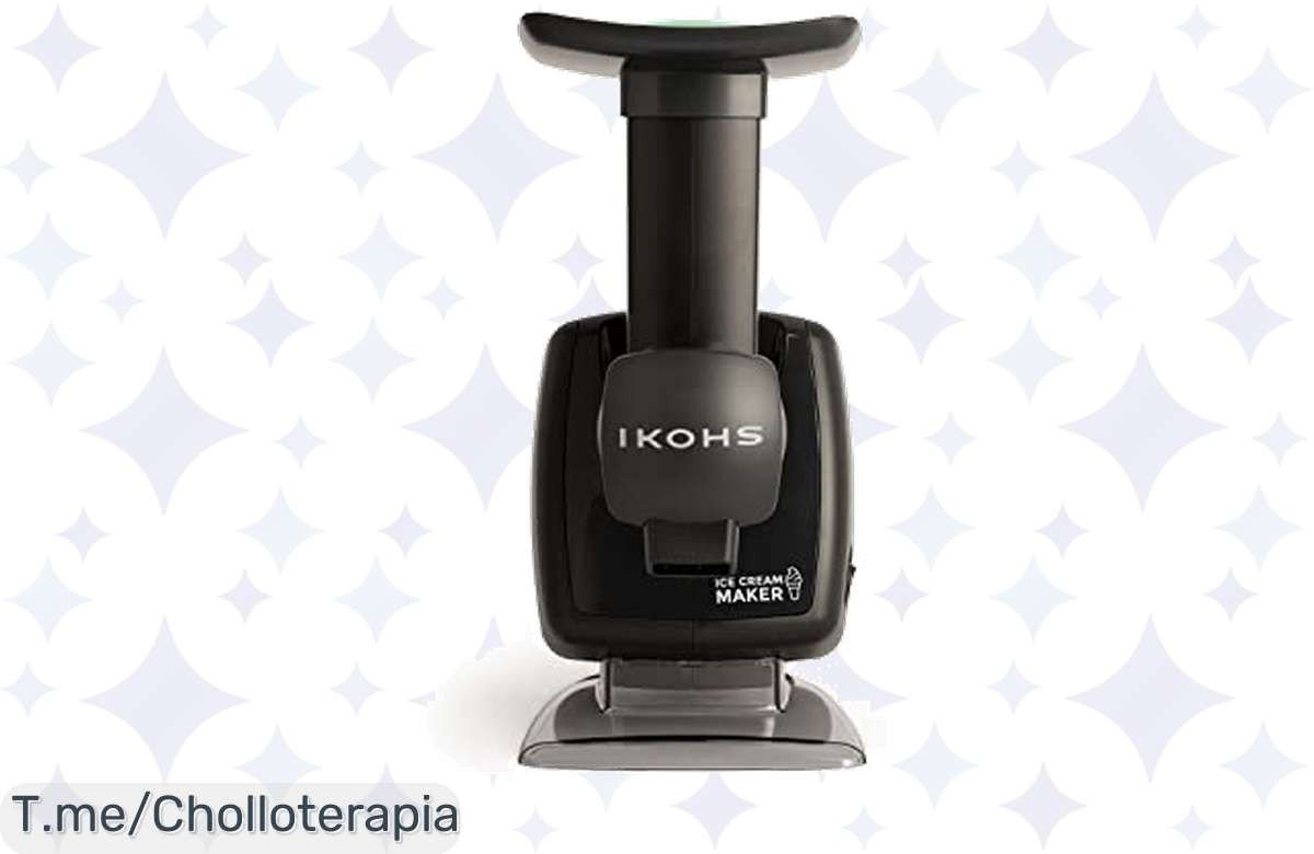 Transforma tu verano con la Heladera de Helados: disfruta helados saludables al instante y con limpieza fácil. ¡Aprovecha este super chollo antes de que se agote!