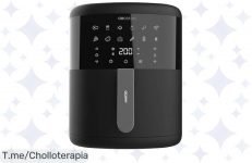 Transforma tus comidas con la Cecotec Freidora sin Aceite de 6 L, cocina saludable con solo una cucharada y aprovecha este ofertón único ¡Compra ya antes de que se agote!