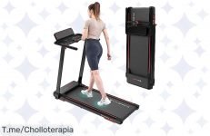 Transforma tus entrenamientos en casa con la Cinta de Correr Plegable a un precio loco, solo por tiempo limitado Aprovecha este ofertón y mejora tu salud ya