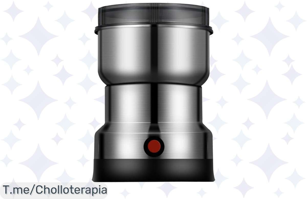 Transforma tus mañanas con el molinillo de café eléctrico: ¡ofertón nunca visto a un precio loco! Disfruta de café fresco y especias, compra ahora antes de que se agote.