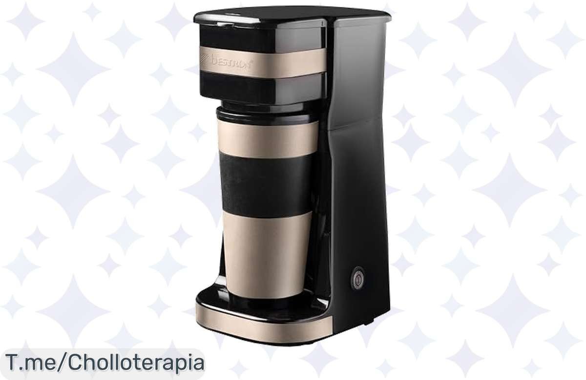 Transforma tus mañanas con la cafetería goteo de acero inoxidable que prepara 2 tazas en solo 2 minutos. Aprovecha este ofertón y hazte con la tuya antes de que se agoten.