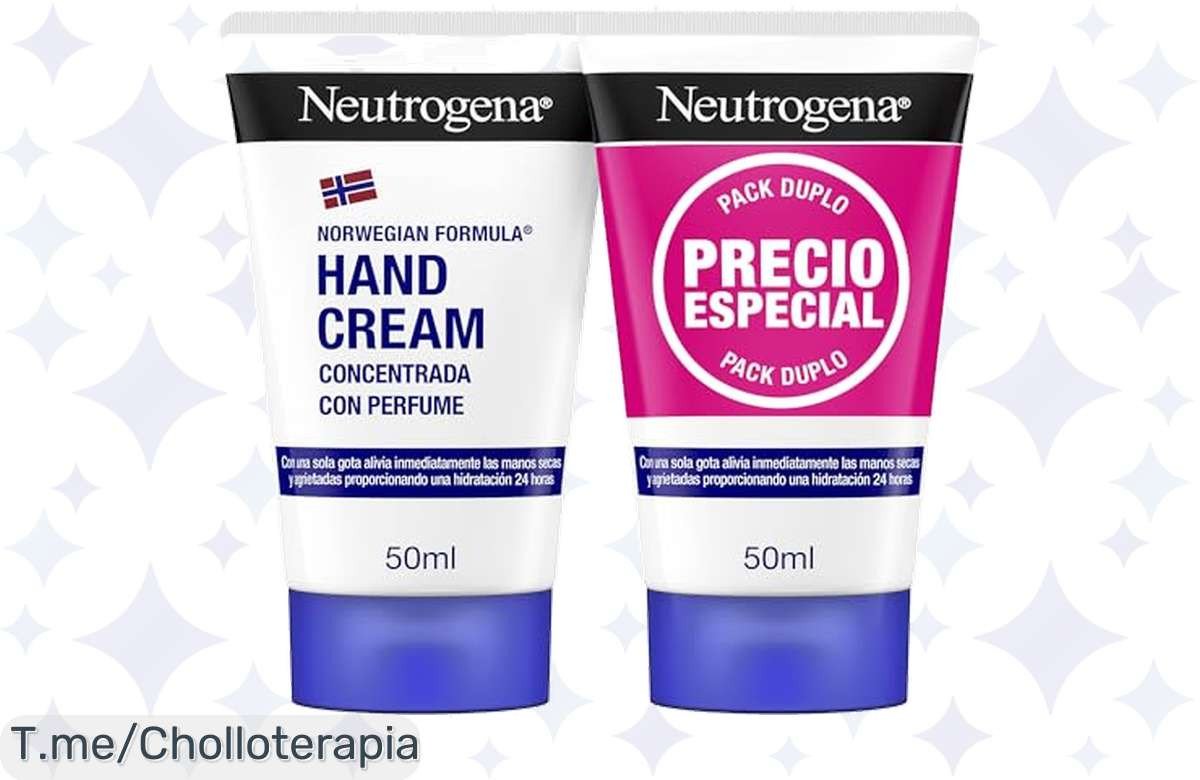 Transforma tus manos con Neutrogena: alivio instantáneo y cuidado total en un solo paso. ¡No dejes pasar este ofertón! Compra ya antes de que se agote.