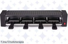 Transforma tus noches con el Estuche Raclette Gourmet Set, una experiencia única para 4 que no puedes dejar pasar ¡Super chollo por tiempo limitado, compra ahora!