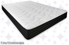 Transforma tus noches con el colchón viscoelástico reversible que te renovará cada día; descanso garantizado a un precio loco, ¡apresúrate antes de que se acabe esta oferta única!