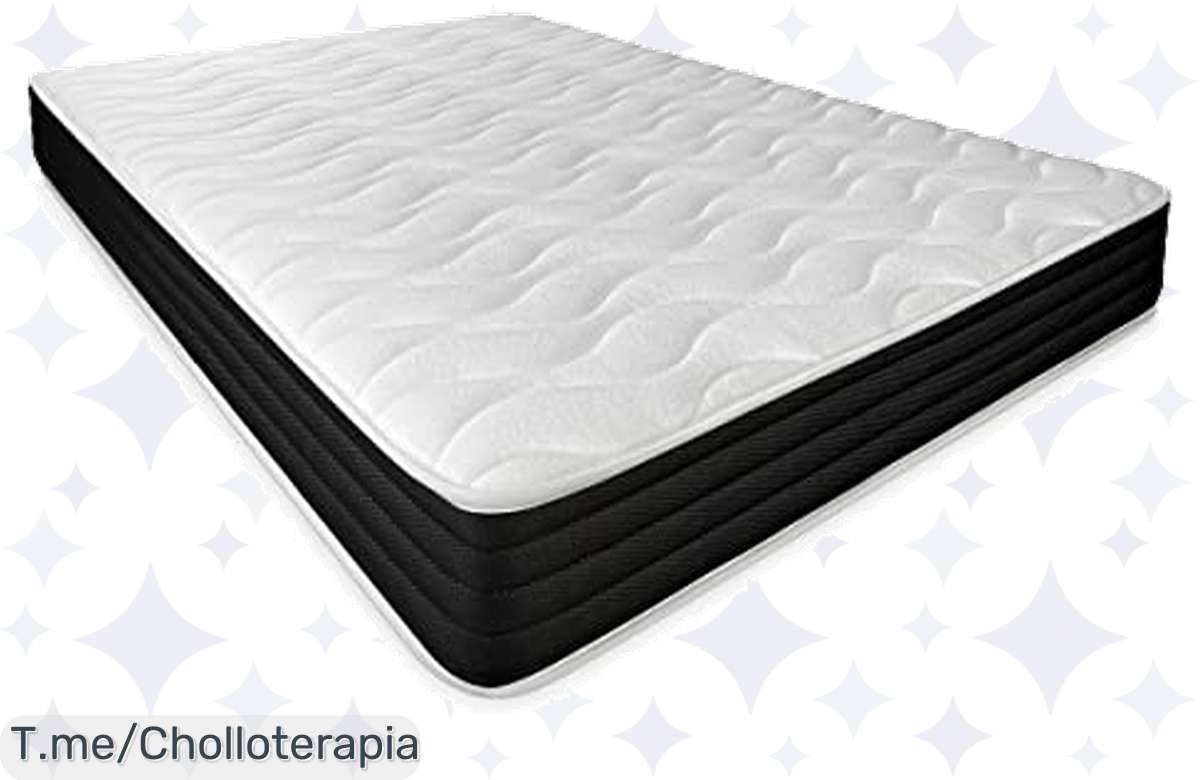 Transforma tus noches con el colchón viscoelástico reversible que te renovará cada día; descanso garantizado a un precio loco, ¡apresúrate antes de que se acabe esta oferta única!