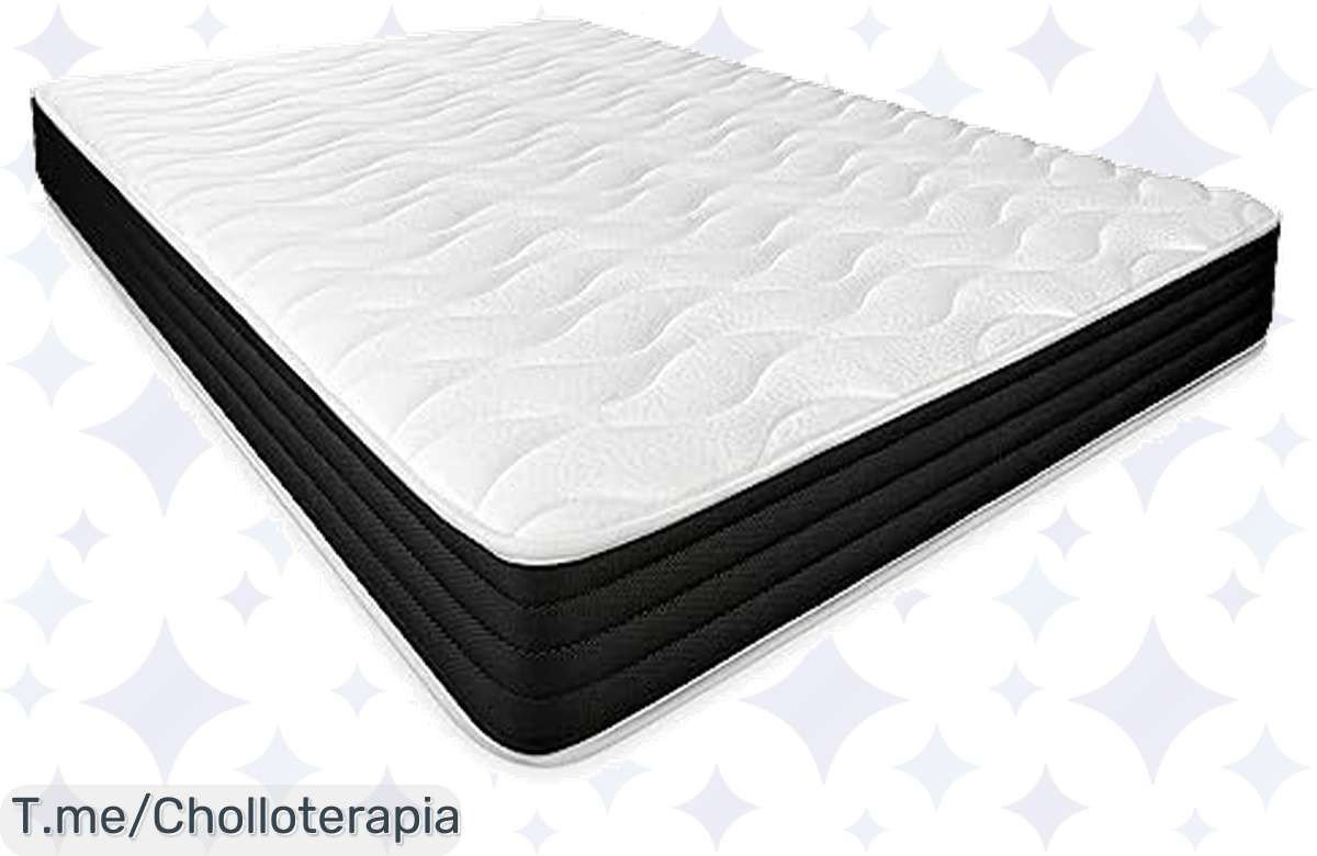 Transforma tus noches con nuestro colchón viscoelástico reversible, ¡un super chollo que cuida tu columna! No pierdas el confort, oferta limitada, compra ya y descansa como nunca.