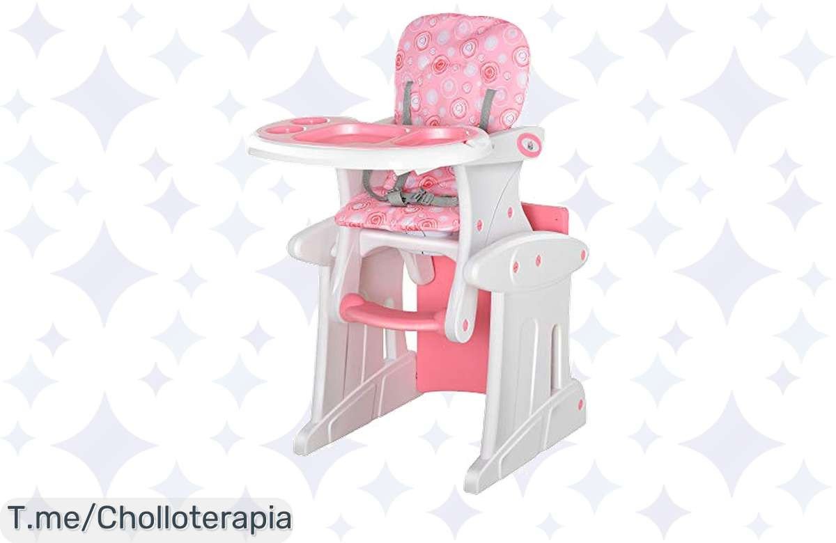 Trona 2 en 1 para tu bebé: comodidad y limpieza nunca fueron tan fáciles, ¡aprovecha este ofertón y transforma la hora de comer! Compra ya, ¡stock limitado!
