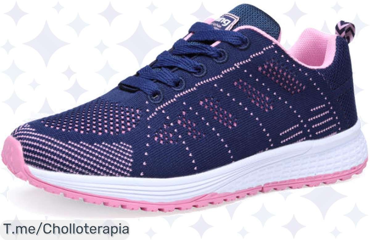Zapatillas de correr ligeras y transpirables para mujer: el super chollo con masaje en cada paso. Oferta limitada, ¡no te quedes sin las tuyas y compra ahora!