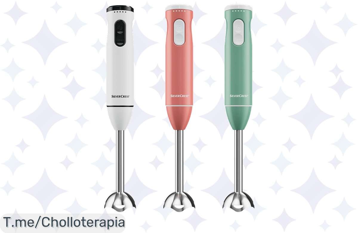 ¡Descubre el ofertón de la batidora de brazo de 600 W! Acelera tu cocina con sus acabados en acero inoxidable y potencia turbo. ¡Compra ya y no te quedes sin la tuya!