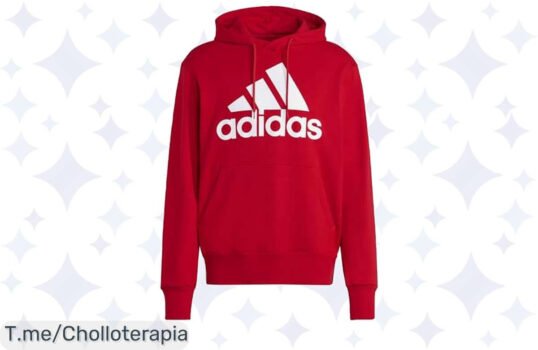 Adidas Essentials Hoodie: Siente la suavidad y luce increíble con este super chollo que transformará tu estilo ¡Hazte con el tuyo ya antes de que se agoten!