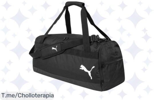 Aprovecha el chollazo del año en la bolsa de fútbol PUMA teamGOAL Medium, espacio impresionante para tu equipo y calidad insuperable ¡Compra ahora antes que se agote!