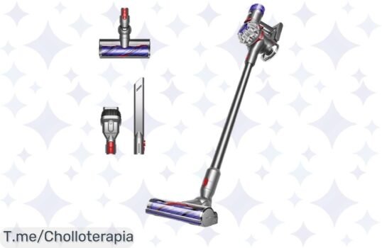 Aprovecha el super chollo: aspirador Dyson v8™ Advanced con 130 AW de potencia y 40 min de autonomía, ¡conquista la suciedad ya! Oferta limitada, ¡compra ahora!