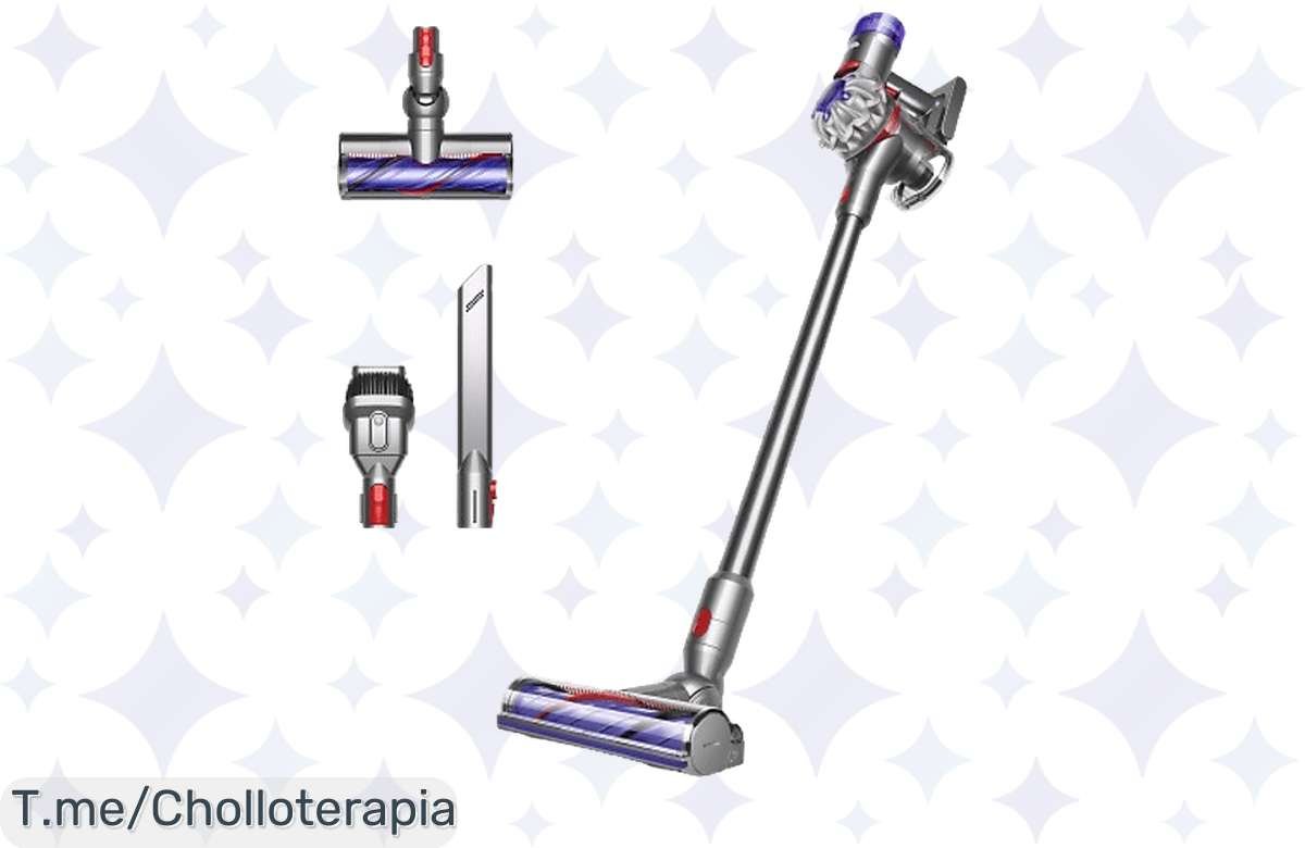 Aprovecha el super chollo: aspirador Dyson v8™ Advanced con 130 AW de potencia y 40 min de autonomía, ¡conquista la suciedad ya! Oferta limitada, ¡compra ahora!