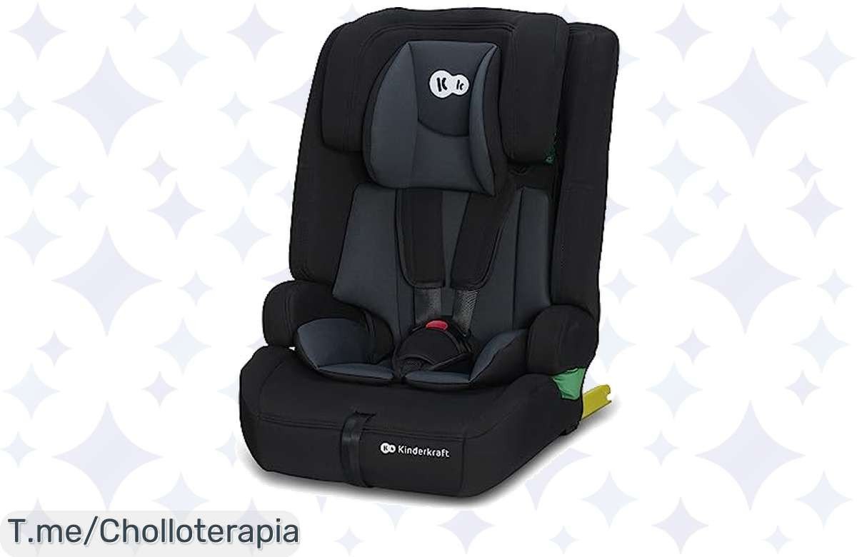 Aprovecha el super chollo de la Kinderkraft SAFETY FIX 2 ISIZE y asegura comodidad y protección para tus peques en cada aventura, ¡compra ahora antes que se agote!