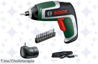 Aprovecha este ofertón: Atornillador Bosch IXO de 7ª generación a precio loco, ¡190 tornillos por carga y fácil acceso! No te lo pierdas, compra ya antes que se acabe