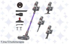 Aspirador sin cable con potencia brutal y 70 minutos de autonomía a precio loco: ¡no pierdas este ofertón que transformará tu limpieza! Compra ya antes de que se agote