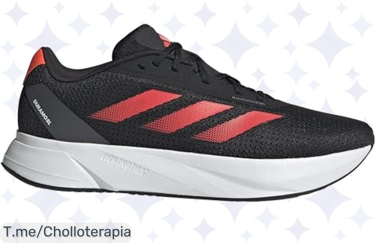 Atención deportistas: ¡Adquiere las adidas Duramo Sl con un descuento brutal y siente la ligereza en cada paso! Oferta única, no dejes pasar este super chollo.