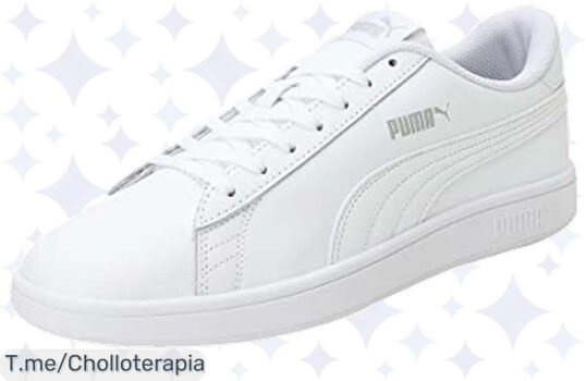 Atrapa el chollazo de las PUMA Smash V2 L, lujo y resistencia en una sola zapatilla con suela antideslizante No te quedes sin este ofertón limitado ¡compra ya!
