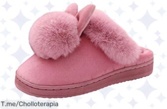 Atrapa el chollazo del invierno con nuestras pantuflas de algodón con orejas de conejo: ¡cálido abrazo para tus pies! Descuento brutal limitado, ¡compra ahora y consiéntete!