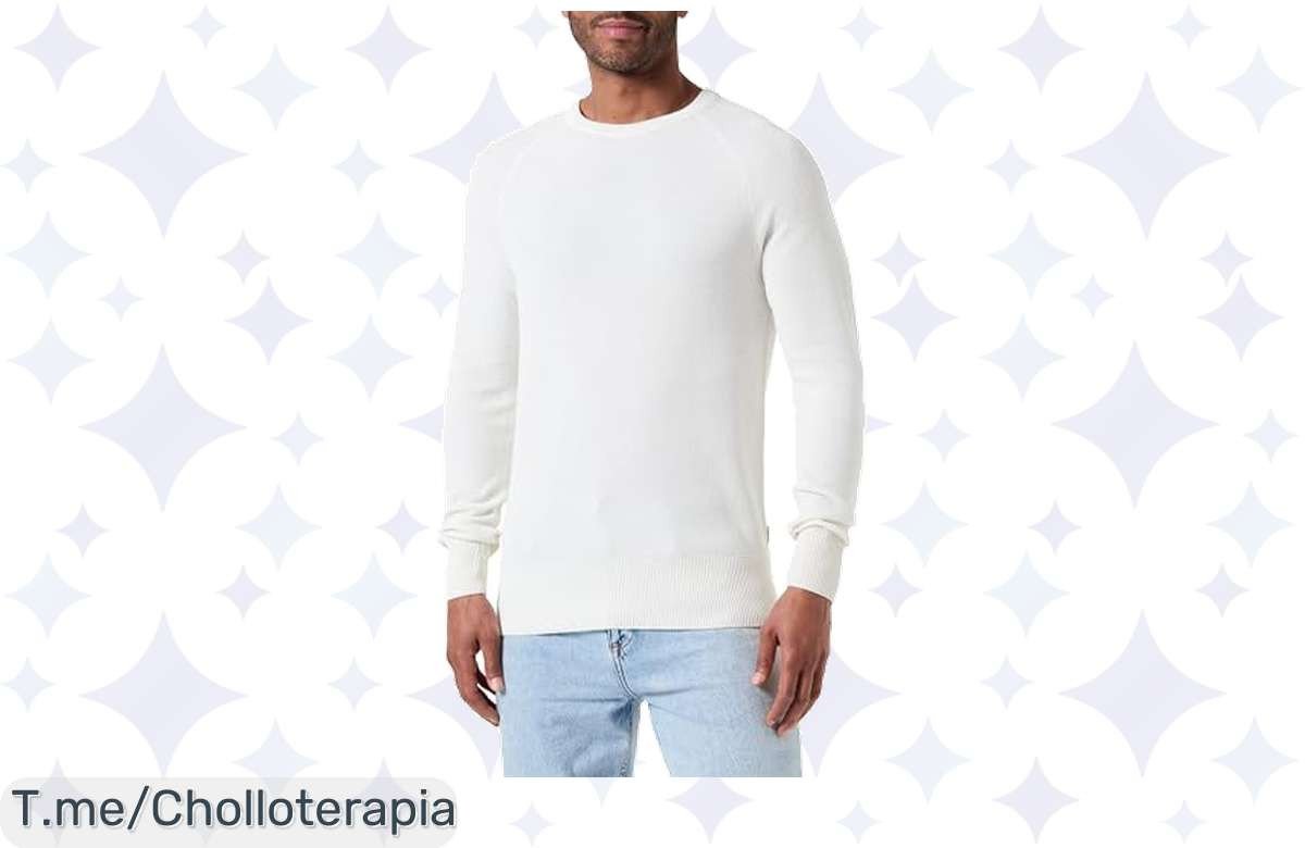 Atrapa el chollazo del momento: Jersey JACK & JONES, estilo casual y máxima comodidad a un precio loco. ¡No dejes pasar esta oferta limitada, compra ahora y siente la diferencia!