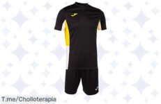 Atrapa el chollazo del verano con el set Joma Danubio II que te hará lucir increíble y sentirte cómodo ¡No te quedes sin él, compra ya tu oferta nunca vista!