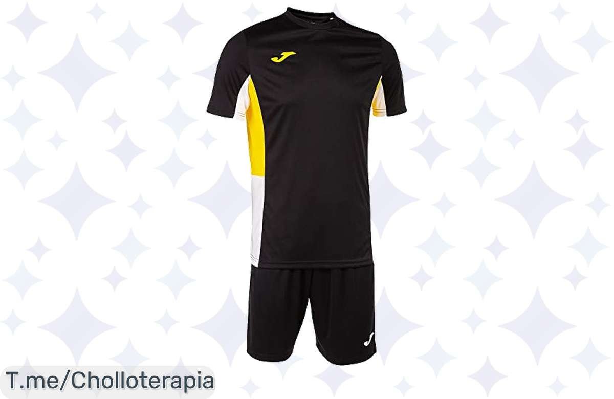 Atrapa el chollazo del verano con el set Joma Danubio II que te hará lucir increíble y sentirte cómodo. ¡No te quedes sin él, compra ya tu oferta nunca vista!