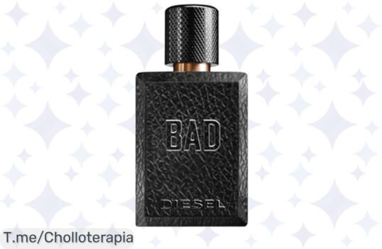 Atrapa el chollo de tu vida con Diesel Bad Eau de Toilette, un aroma fresco que elevará tu estilo al instante ¡No te quedes sin él y compra ahora antes que se agote!