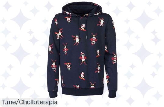 Atrapa el espíritu navideño con nuestra sudadera afelpada, suave y elegante a un precio loco No dejes escapar esta oferta única, ¡compra ya antes que se agoten!