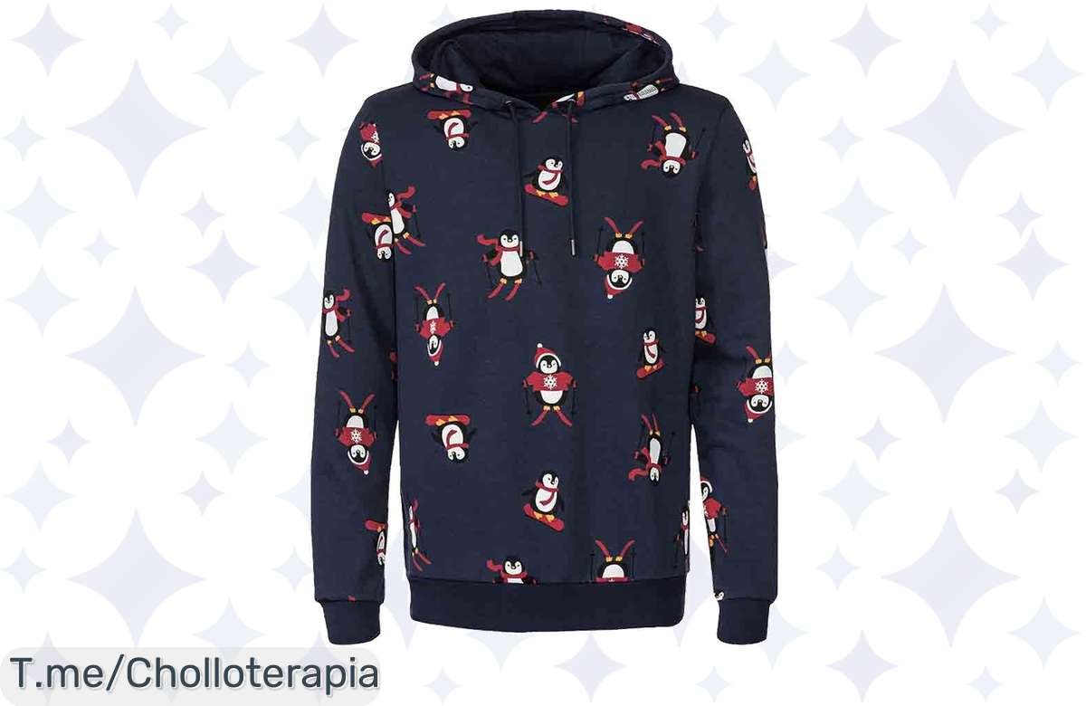 Atrapa el espíritu navideño con nuestra sudadera afelpada, suave y elegante a un precio loco. No dejes escapar esta oferta única, ¡compra ya antes que se agoten!