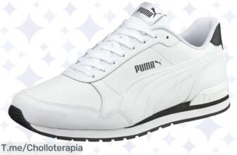 Atrapa el estilo clásico con las PUMA ST Runner v2, disfruta de su comodidad y agarre en un chollazo nunca visto ¡Date prisa, la oferta se va volando!