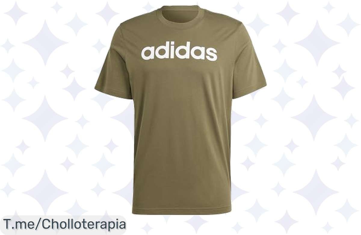 Atrapa el estilo soñado con la camiseta adidas Essentials: corte impecable y logotipo icónico. ¡No te pierdas este ofertón, compra ya antes de que se agote!