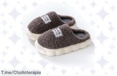 Atrapa el invierno con zapatillas antideslizantes de plush, super chollo que no puedes dejar escapar ¡Confort y calidad en tus pies solo por hoy! ¡Compra ya antes de que se agoten!