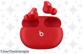 Atrapa el sonido como nunca con los Beats Studio Buds, disfruta hasta 8 horas de música sin parar y siente la libertad inalámbrica a un precio loco, ¡aprovéchalo ya!