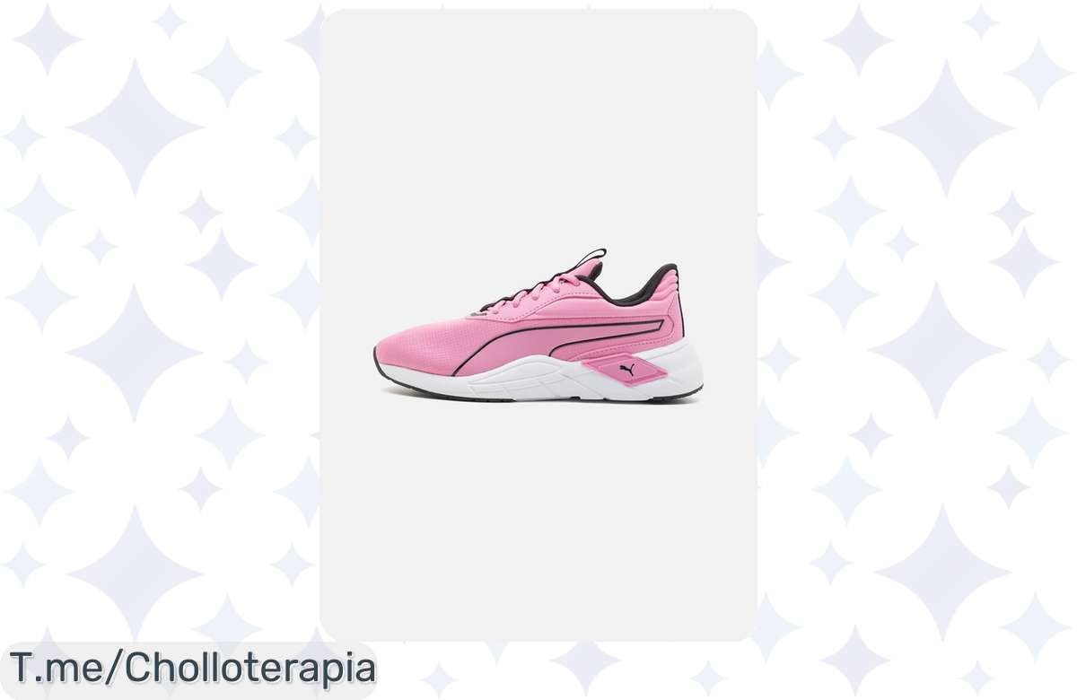 Atrapa el super chollo: Puma LEX en malva, tus zapatillas de entrenamiento que te harán sentir cómodo y a la moda ¡No dejes pasar esta oferta única y cómpralas ya!