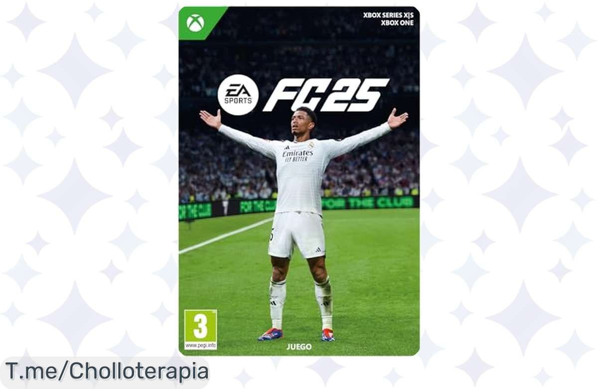Atrapa el super chollo de EA SPORTS FC 25 con un descuentazo nunca visto y vive la emoción del fútbol, ¡compra ya antes de que se agote esta oferta única!