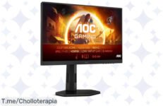 Atrapa este ofertón: Monitor AOC Gaming 24G4X de 24 con velocidad alucinante y respuesta ultra rápida, ¡no te pierdas esta oportunidad única! Compra ya antes de que se acabe