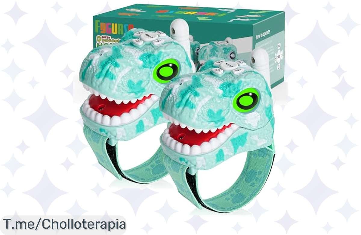 Atrapa este súper chollo en walkie talkies Fygurso para niños, con alcance de 1000 m y un descuentazo que NO puedes dejar pasar. ¡Corre antes de que se acabe!