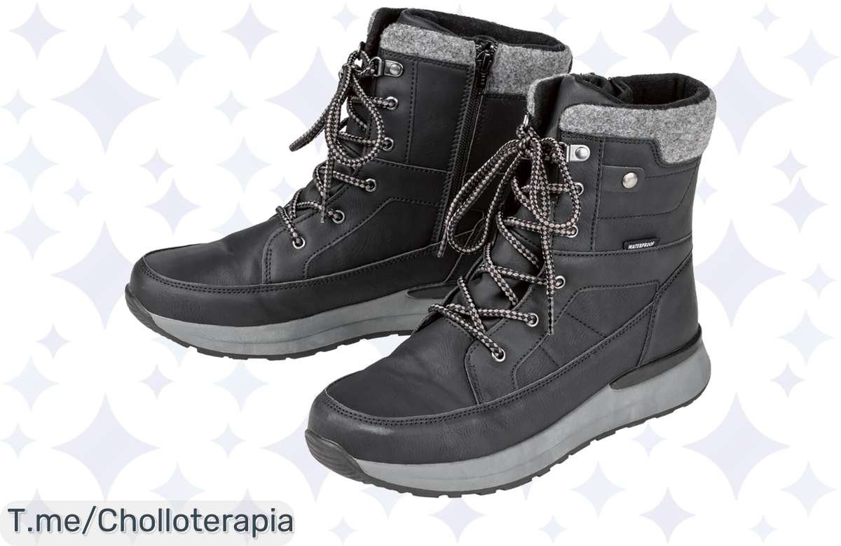 Atrapa la aventura invernal con nuestras botas de nieve impermeables, ¡ofertón único que mantendrá tus pies secos y felices! No te quedes sin ellas, compra ya antes de que se agoten.