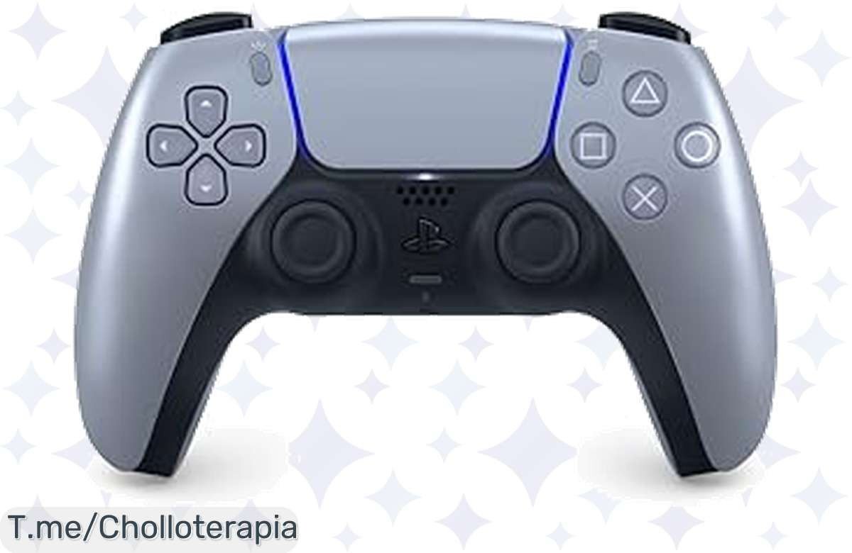 Atrapa la diversión con el Mando Inalámbrico DualSense para PS5, siente cada acción real y chatea fácil ¡No te pierdas este super chollo, compra ya antes que se agote!