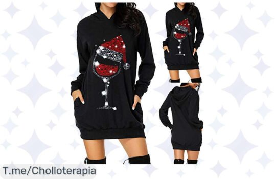Atrapa la magia de la Navidad con un vestido largo casual a un precio loco, deslumbra en cada reunión y aprovecha este ofertón por tiempo limitado, ¡compra ya!
