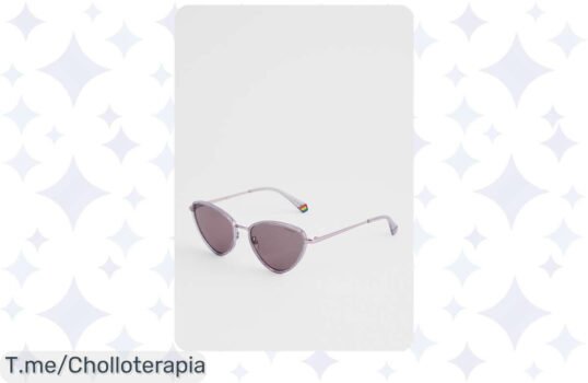 Atrapa miradas con las Polaroid moradas: estilo único y protección total para tus ojos No dejes escapar este chollo increíble, ¡compra ya antes de que se acaben!