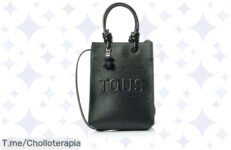 Atrapa tu Tous Mini Bolso Pop T LA Rue New negro a un precio loco, con estilo y versatilidad para brillar en cualquier momento ¡No dejes pasar este super chollo, compra ahora!