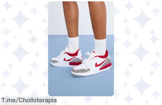 Atrapa tu estilo con las AIR JORDAN LEGACY 312 en blanco a un precio loco, un confort increíble y un diseño nunca visto ¡Hazte con este ofertón antes de que se agoten!