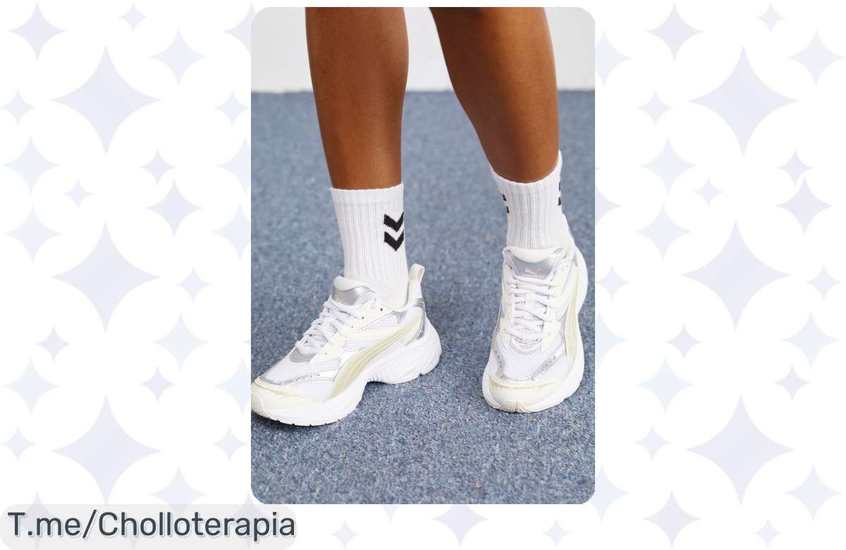 Atrévete a brillar con las Puma MORPHIC METALLIC en blanco: un super chollo de diseño impactante y comodidad absoluta. ¡Compra ahora antes que se agoten!