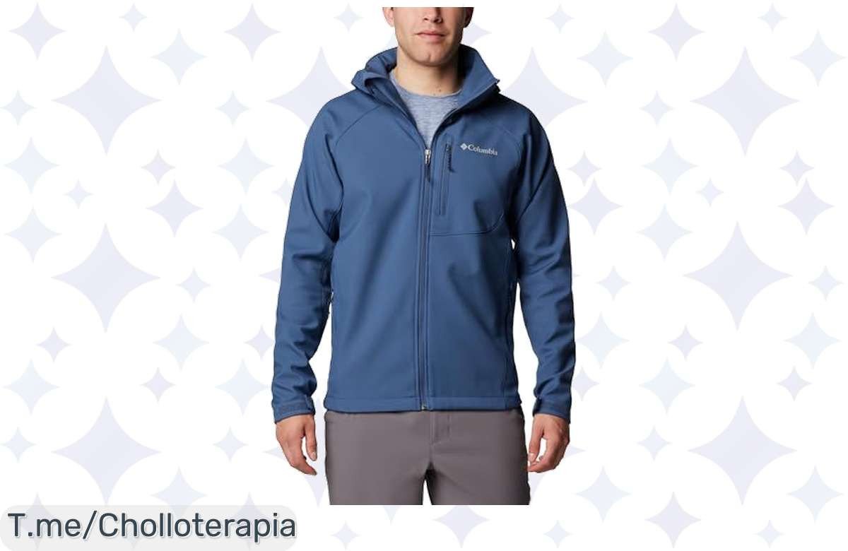 Atrévete a desafiar la lluvia con la chaqueta softshell Columbia Cascade Ridge III a un precio loco; comodidad y estilo en cada día lluvioso. ¡No esperes, aprovecha este ofertón ya!