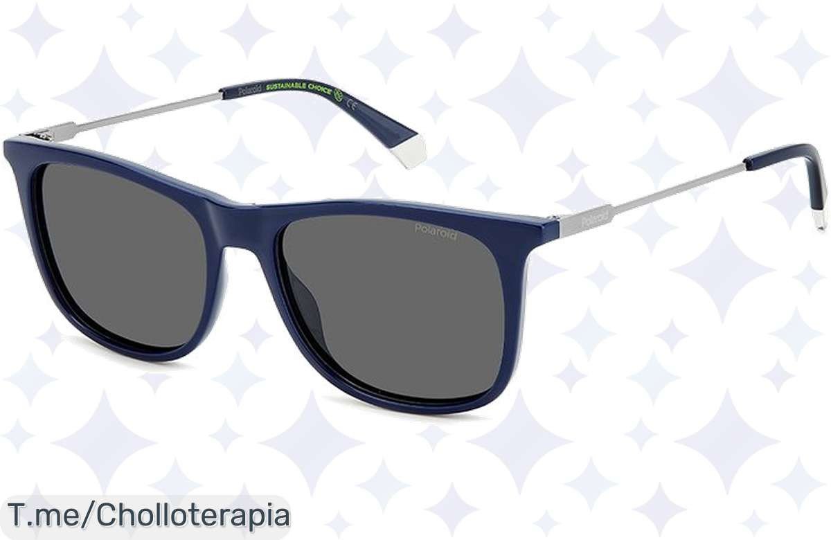 Atrévete a destacar con las Polaroid Gafas de sol azules, el super chollo del verano que protege tus ojos y te hace lucir increíble. ¡No pierdas esta oferta única, compra ya!